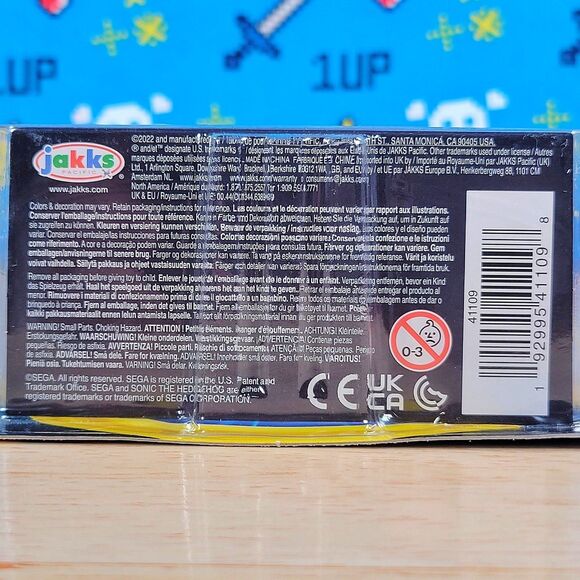 Jakks Pacific Sonic the Hedgehog 2.5" TAILS with Chaos Emerald Collectible - Picture 11 of 11